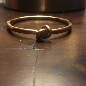 Kate Spade rose gold knot bracelet